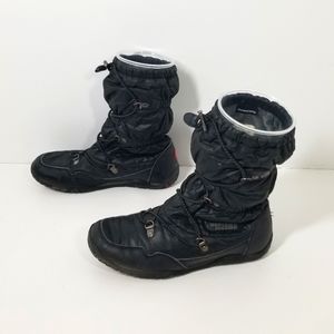 North Face Black Icepick Primaloft Insulated Winter Boots Women Size 6